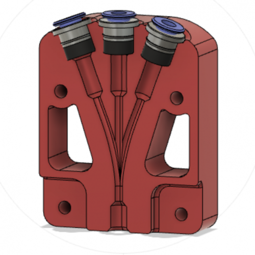 Afterburner - Triple Bowden - Printable Voron User Mods - Team FDM