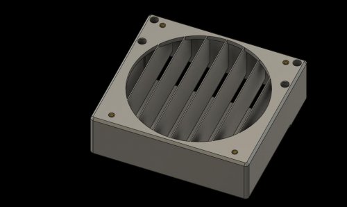 Exhaust 120mm Duct - Printable Voron User Mods - Team FDM