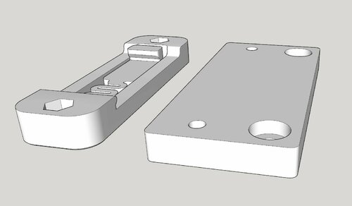 Psu Meanwell Lrs Stiffer Din Mount Printable Voron User Mods Team Fdm