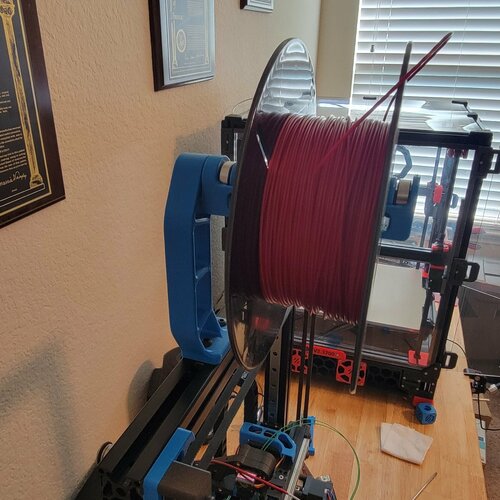 Roller Spool Holder for Switchwire - Printable Voron User Mods - Team FDM