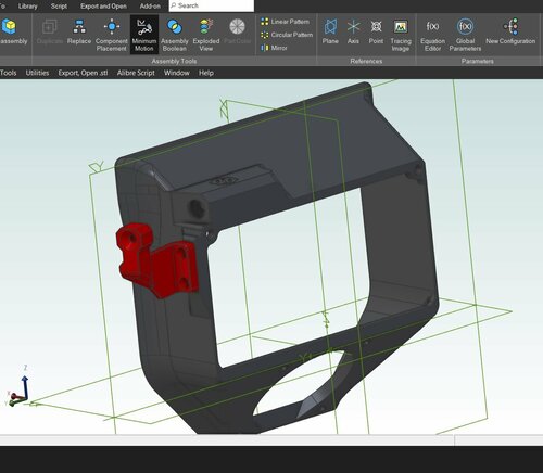 Voron 2.4 Side Entry Exhaust Housing - Printable Voron User Mods - Team FDM